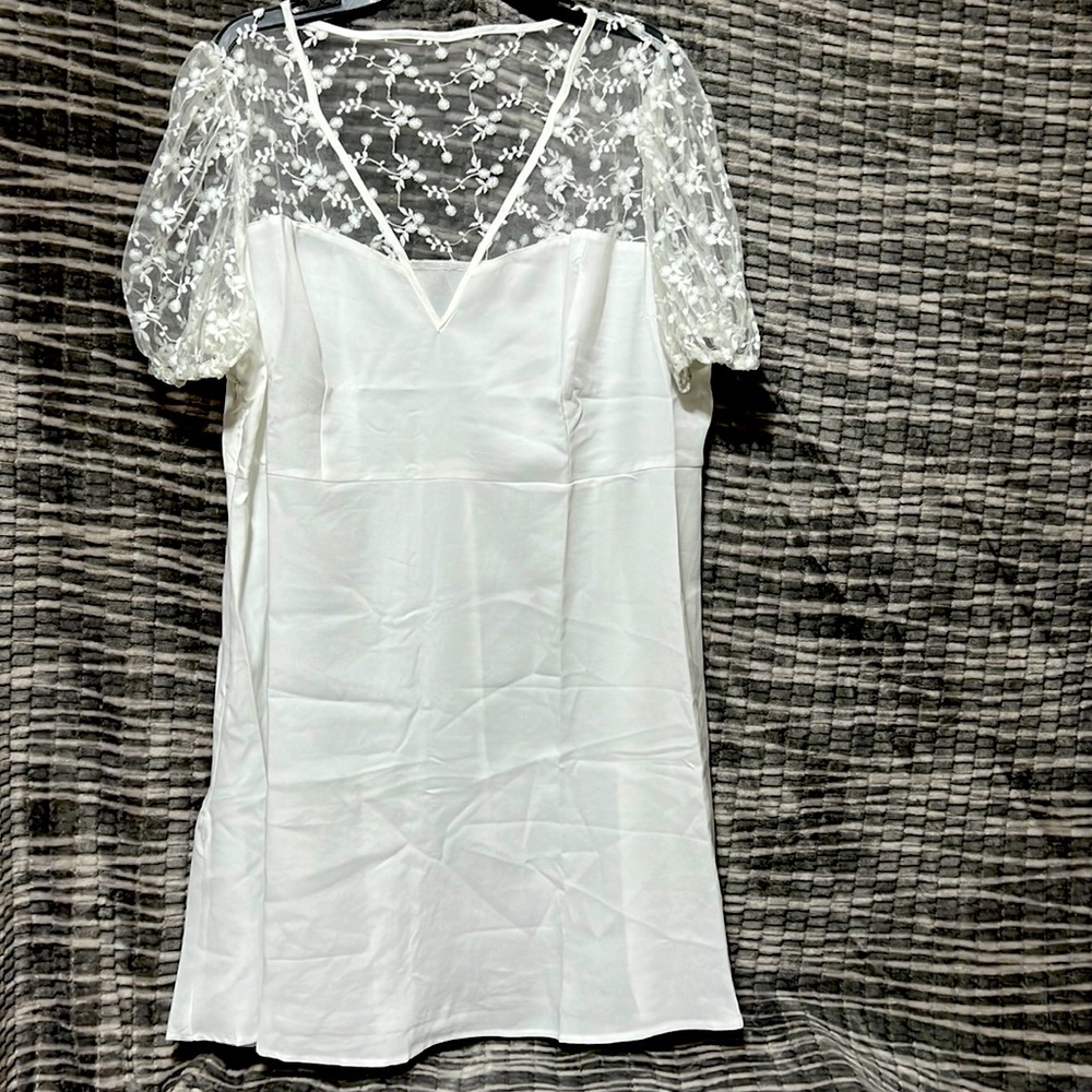 White dress